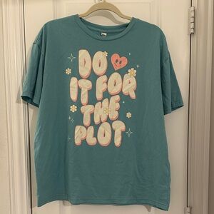 Do it for the plot graphic tee